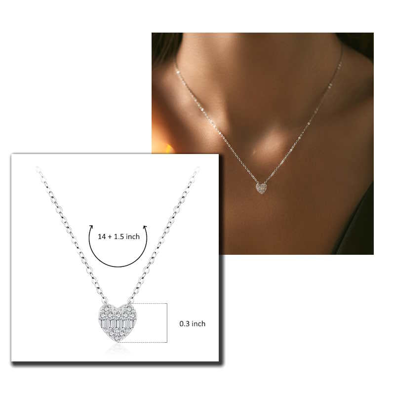 Silver Heart Pendant Necklace Silver Heart Pendant Necklace