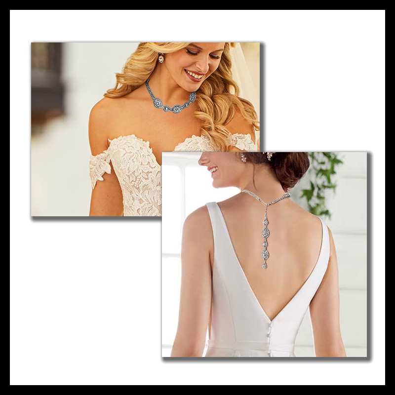 backdrop zirconia necklace backdrop zirconia necklace