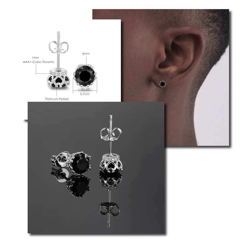 Urban Style Black Stud Earrings Urban Style Black Stud Earrings