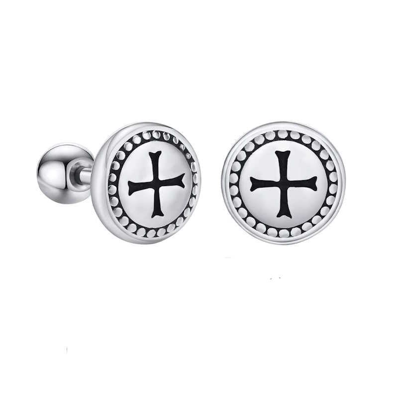 Cross stud earrings Cross stud earrings