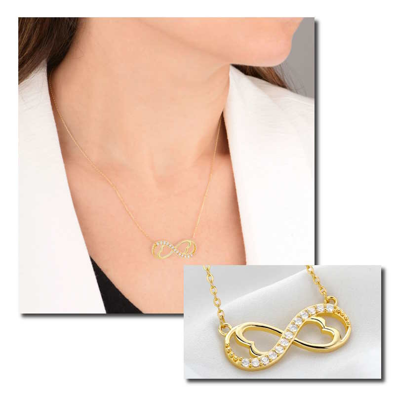Infinity Charm Necklace Infinity Charm Necklace