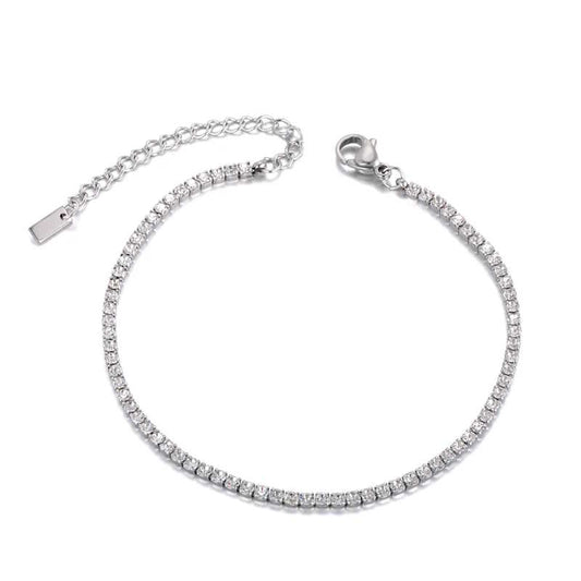 Silver Tennis Bracelet