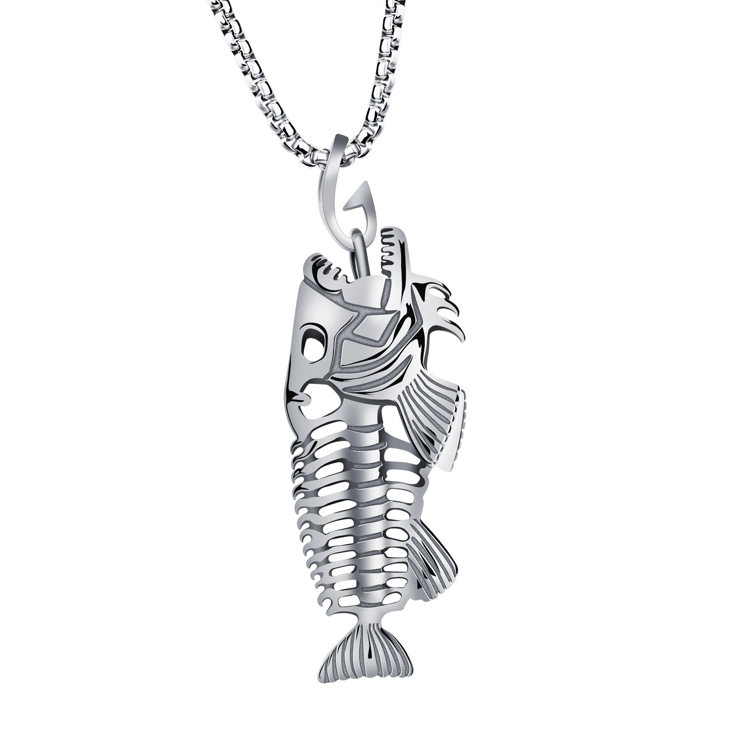 Men's Fishing Necklace - Fishbone Necklace | SureWayDM