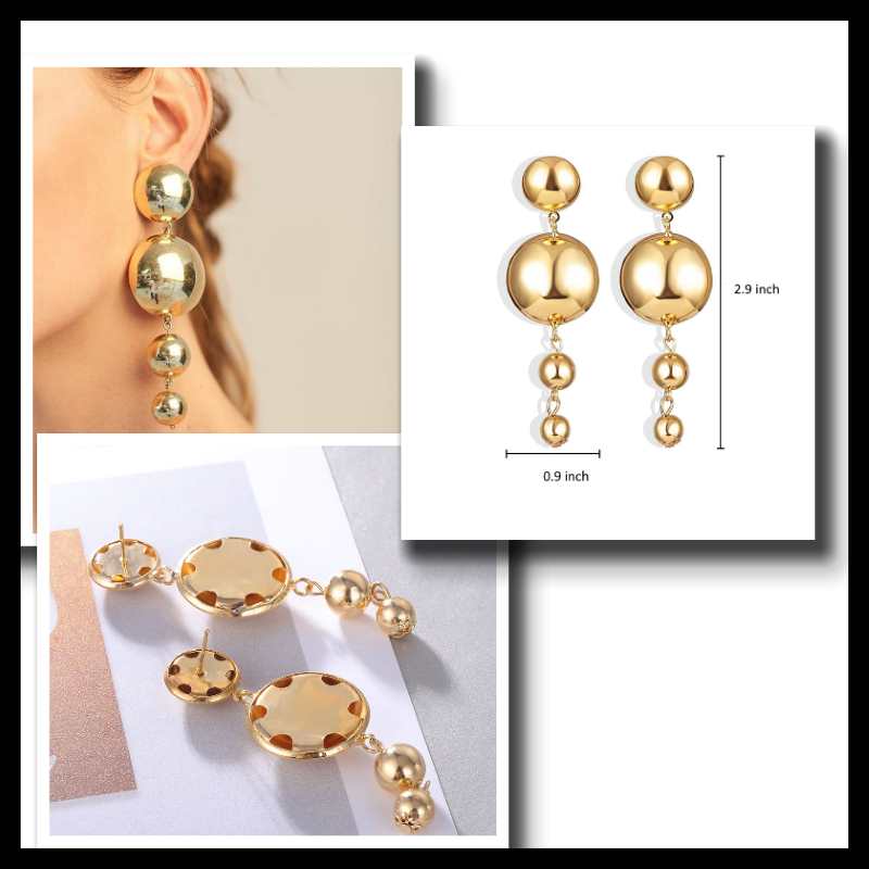 Long Dangle Earrings Long Dangle Earrings