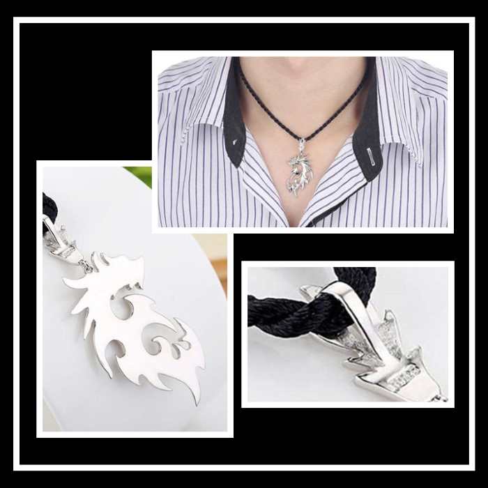 3d Dragon Pendant necklace silver 3d Dragon Pendant necklace silver