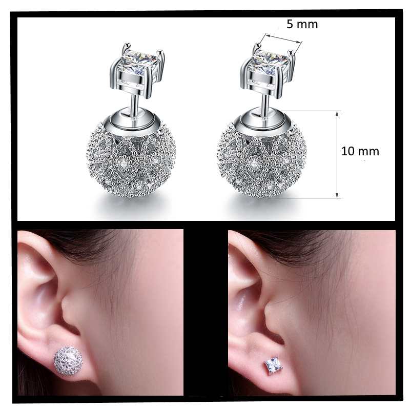 Blog-double sided earrings for women Blog-double sided earrings for women