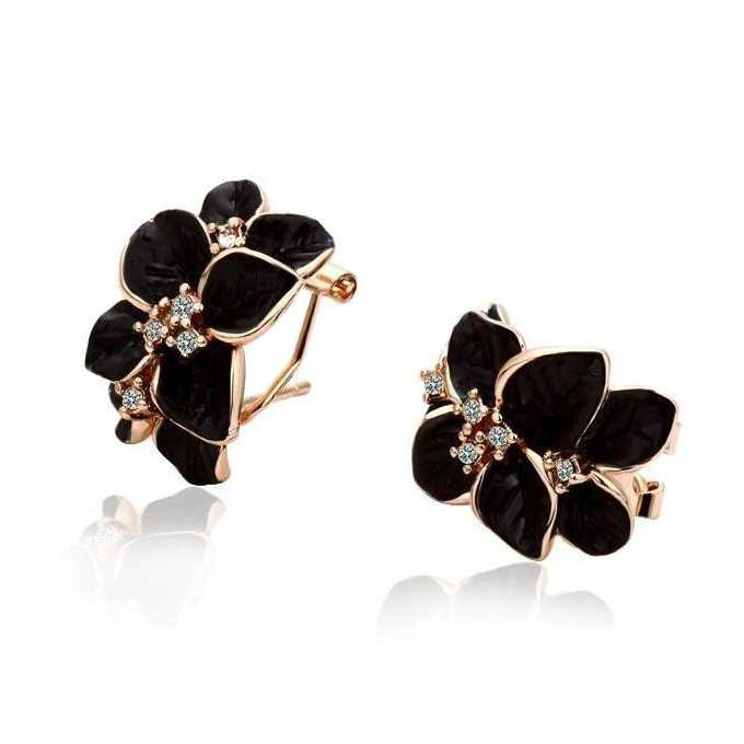 gold black earrings gold black earrings