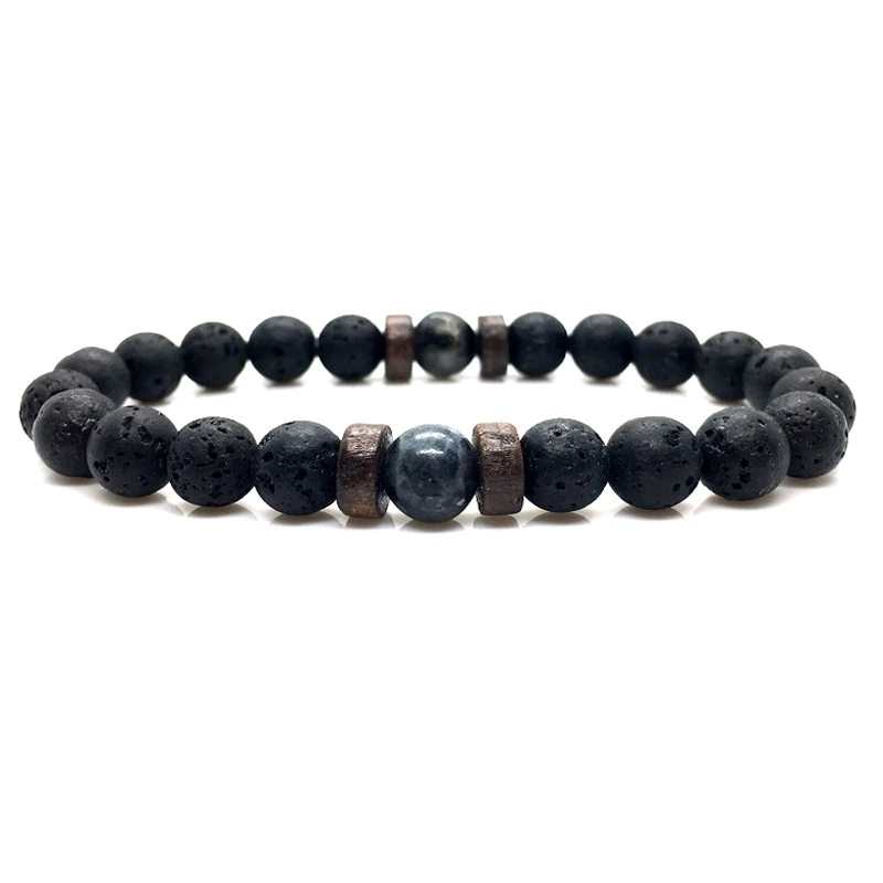 black lava stone bracelet black lava stone bracelet