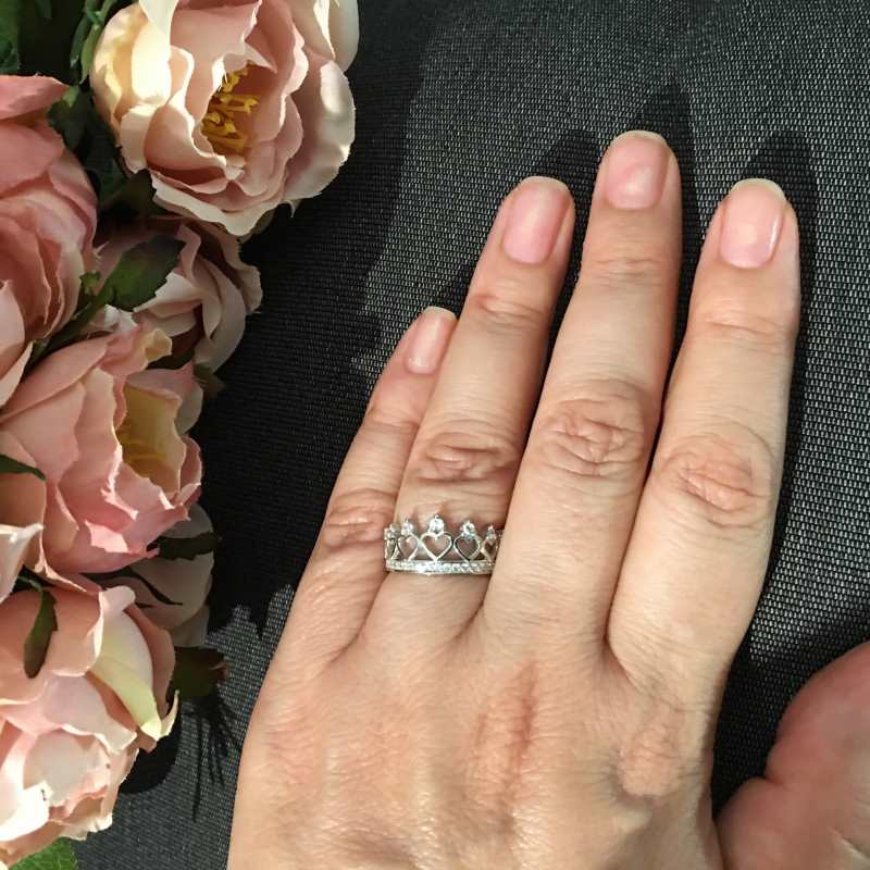 Crown ring for girlfriend Crown ring for girlfriend