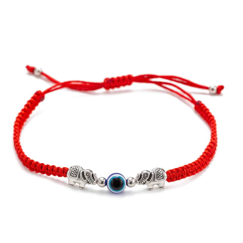 cord bracelet red