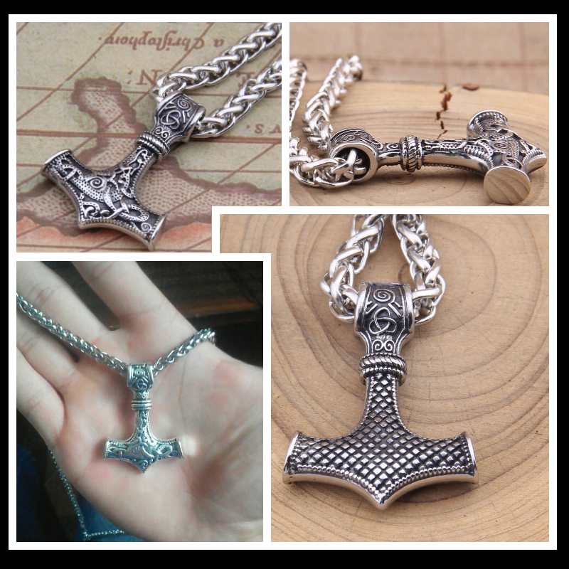 Men's Viking Necklace- Nordic Viking Jewelry Men's Viking Necklace- Nordic Viking Jewelry
