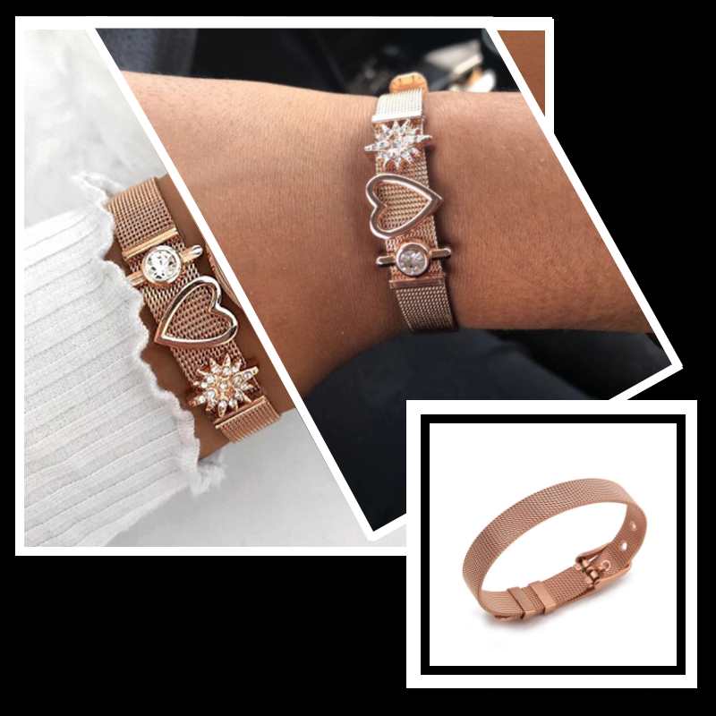 rose-gold-mesh bracelet rose-gold-mesh bracelet