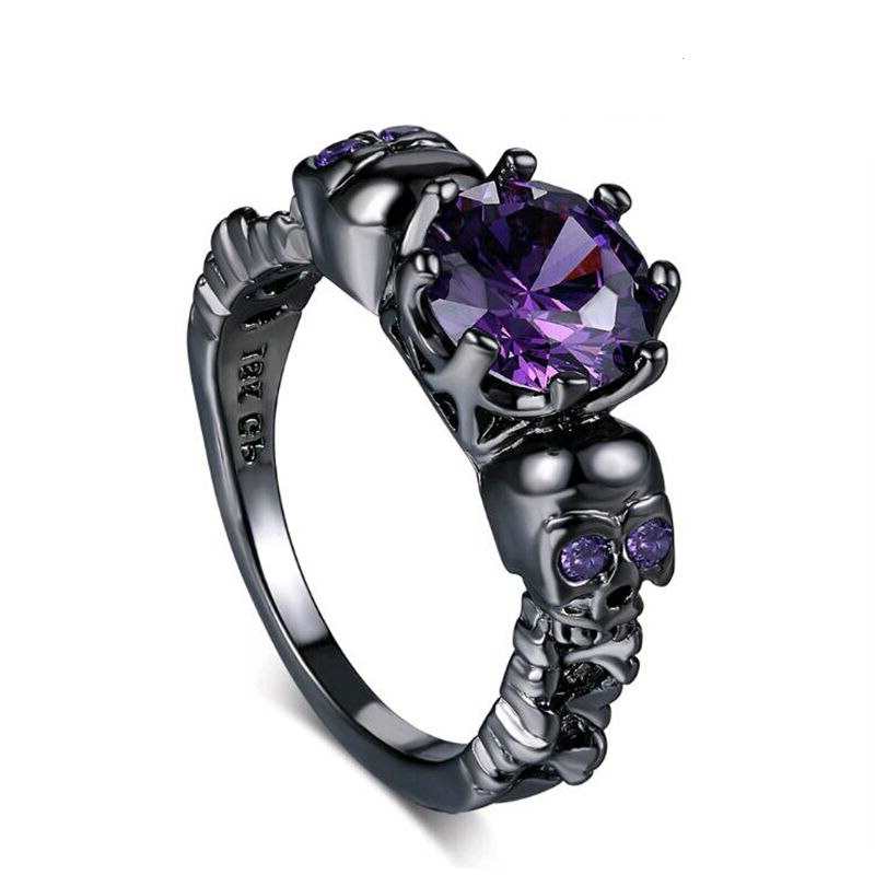 skull ring for women