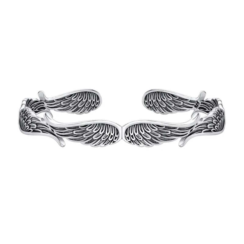 Silver Wing Bangle
