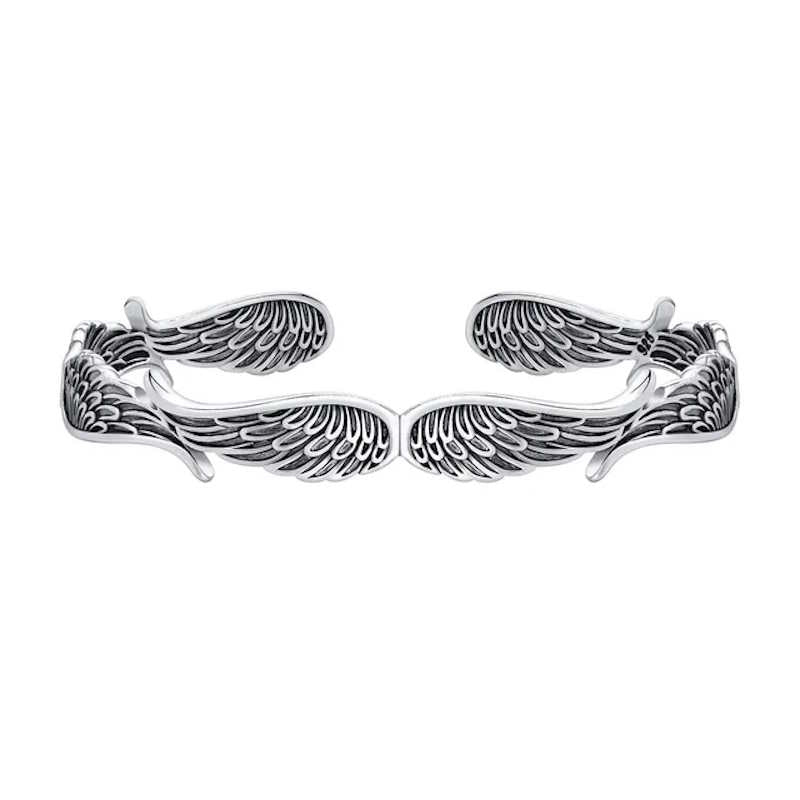 Silver Wing Bangle