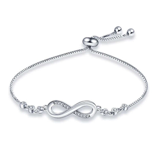 Infinity Silver Bracelet