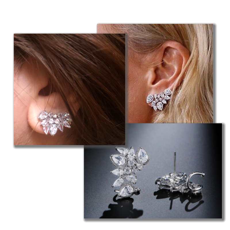white-cluster-earrings