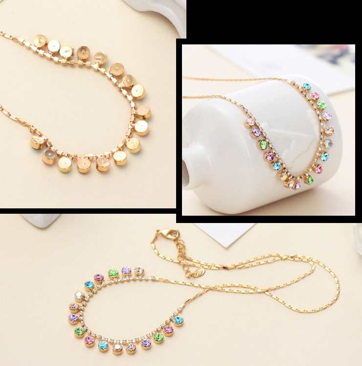 womens gold necklace