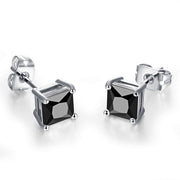 black-stud-earrings-for-men, black diamond earrings for men, black earrings, black stud earrings