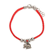 antique elephant charm bracelet