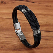 leather-bracelet-string-wrap-black