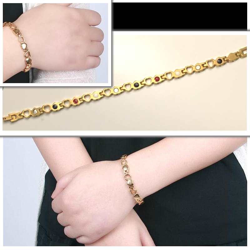 Magnetic Bracelet Gold Tone