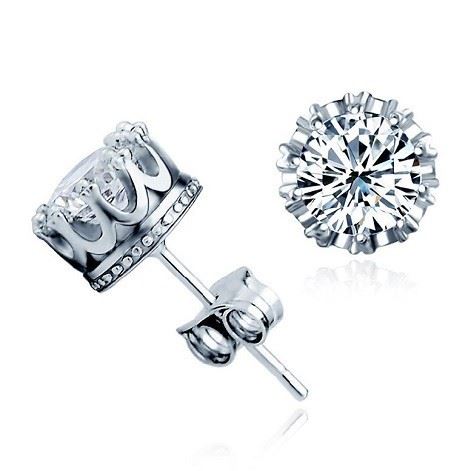 men-diamond-studs, hip-hop-earrings,Cubic Zirconia Stud Earrings for Men