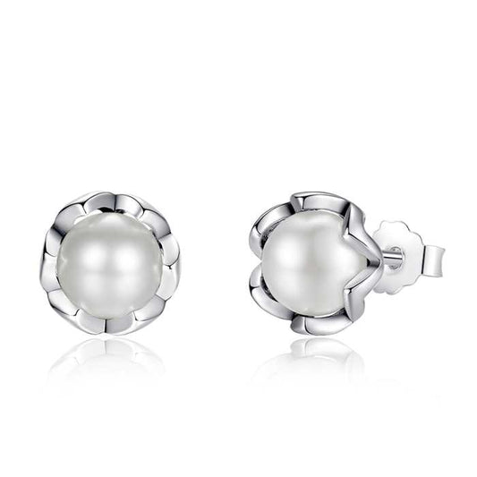 pearl-earrings-stud-sterling-silver, pearl earrings stud