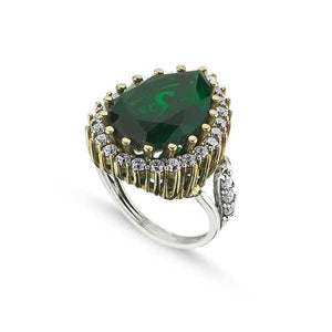 Lab Created Emerald Ring for Women | SureWayDM