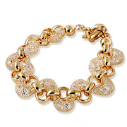 rose-gold-crystal-bracelet-for-women, stardust bracelet