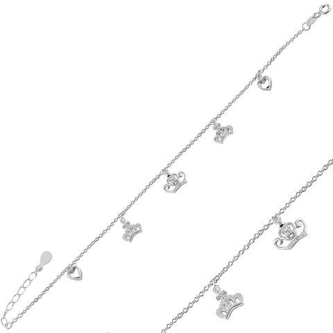 Sterling Silver Chain Bracelet for Women