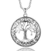 Tree of Life Necklace in Sterling Silver , tree of life jewelry for women