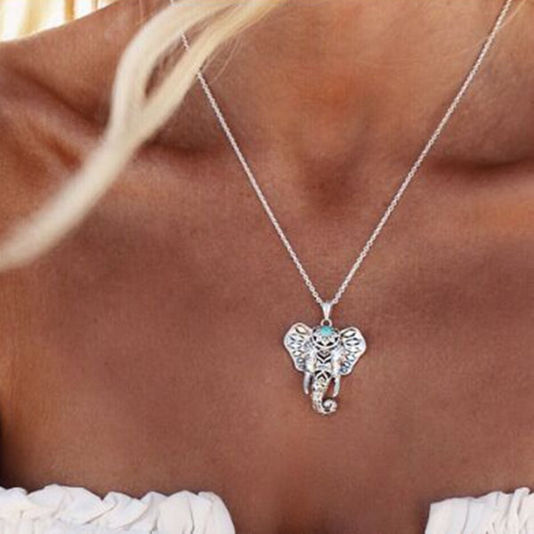 Handcrafted Sterling Silver Regal Elephant Pendant Necklace 'Graceful  Elephant' - Road Scholar World Bazaar