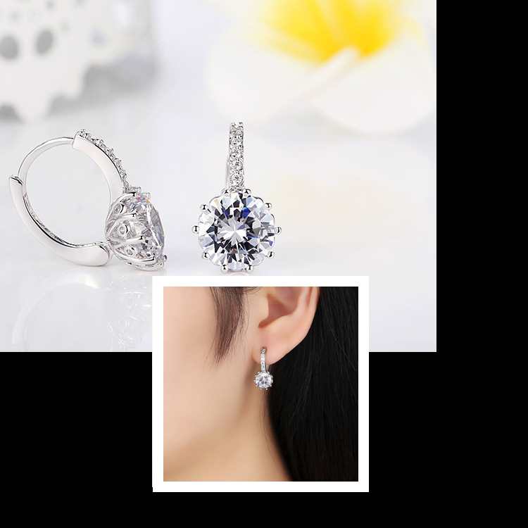 crystal earrings women drop earrings