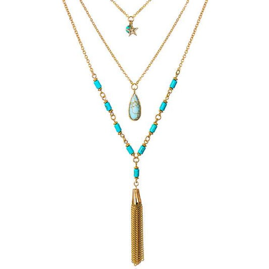 y necklace tassel women